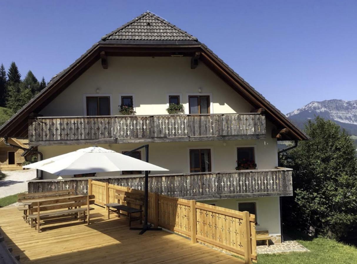Kmetija Matk Villa Solčava Eksteriør bilde